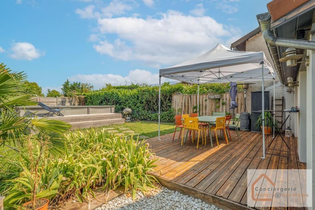 Maison A Lyon Parilly Avec Piscine, Jardin, Parking Prive & Proche Eurexpo Vénissieux 外观 照片