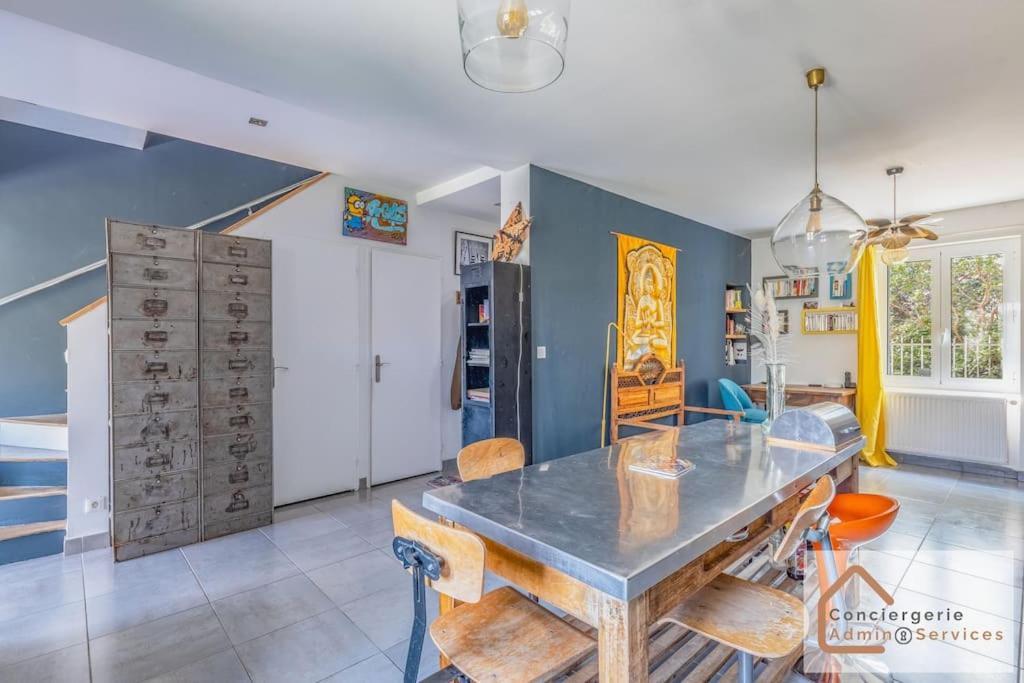 Maison A Lyon Parilly Avec Piscine, Jardin, Parking Prive & Proche Eurexpo Vénissieux 外观 照片