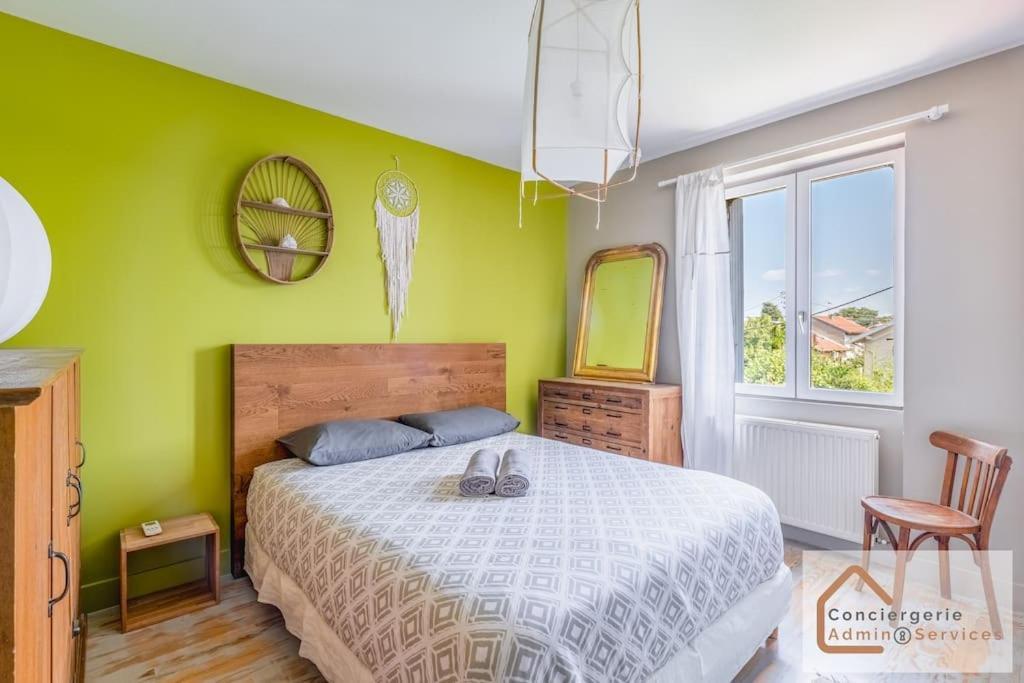 Maison A Lyon Parilly Avec Piscine, Jardin, Parking Prive & Proche Eurexpo Vénissieux 外观 照片